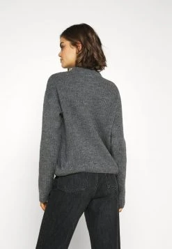 Brandneu ✔️ Even&Odd Damen Strickpullover - Mottled Dark Grey ⭐ -SchuheKonig Geschaft 020a1cd0937148afb6e368e3783940e7
