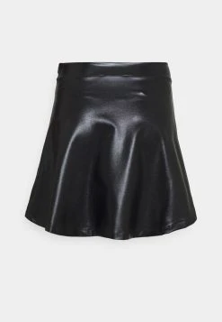 Bestes Angebot ❤️ Even&Odd Damen Mini PU Leather A-line 💯 Skirt - A-Linien-Rock - Black ⭐ -SchuheKonig Geschaft 0216396eb2024dc0a03886a764496513