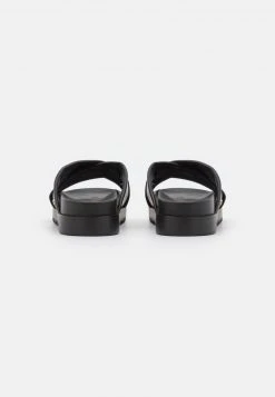 Neu 🤩 Even&Odd Damen Pantolette Flach - Black 😉 -SchuheKonig Geschaft 02271b800e344844b133d429d8a60032