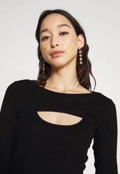 Neu ✔️ Even&Odd MINI DOYCON 😍 DRESS WITH DETEACHABLE LONG SLEEVES SET - Etuikleid - Black | Damen ✨ -SchuheKonig Geschaft 02e8fe2978744832975915667df4d333