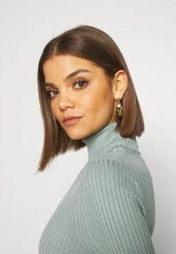 Billig 👏 Even&Odd Damen BASIC TURTLE NECK - Strickpullover - Light Green 🎁 -SchuheKonig Geschaft 0415988e1e65474ea8acbc14c2116ea6