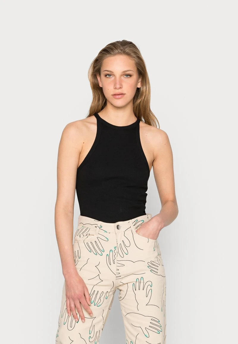 Schlussverkauf 😀 Even&Odd Damen Top - Black/orange ✔️ 4 Schlussverkauf 😀 Even&Odd Damen Top - Black/orange ✔️ – Bild 2