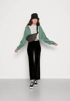 Großhandel 👍 Even&Odd Damen Velvet Flared Leg Trousers - Stoffhose - Black 😀 -SchuheKonig Geschaft 0562803dee8843f780b4755c071e6179