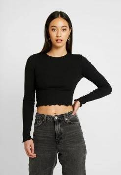 Bestes Angebot ✔️ Even&Odd Damen Langarmshirt - Black 🧨