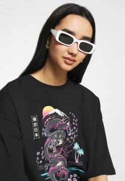 Besorgen ⌛ Even&Odd Damen T-Shirt Print - Black ✔️ -SchuheKonig Geschaft 071d1096da7b44e9991436d857d077f7