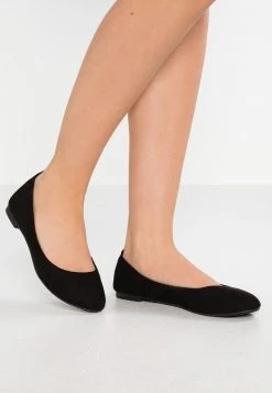 Bestes Angebot ⌛ Even&Odd Damen Klassischer Ballerina - Black 🔔
