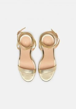 Am billigsten ⭐ Even&Odd Damen High Heel 👏 Sandalette - Gold 😀 -SchuheKonig Geschaft 08af44a320fe42c8aa31e08a039b0911