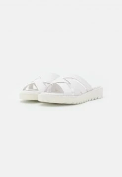Auslauf 🥰 Even&Odd Damen Pantolette Flach - White ✨ -SchuheKonig Geschaft 0a6557bb83f64104858e8c326219c0be