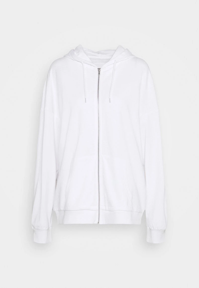 Bestes Angebot 😀 Even&Odd Damen BASIC HOODIE JACKET WITH POCKETS - Kapuzenpullover - White ✔️ 9 Bestes Angebot 😀 Even&Odd Damen BASIC HOODIE JACKET WITH POCKETS - Kapuzenpullover - White ✔️ – Bild 7