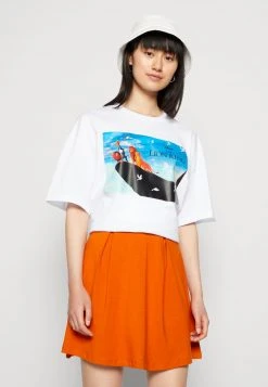 Top 10 😍 Even&Odd Damen T-Shirt Print - White 👏 -SchuheKonig Geschaft 1035348eb69a473581e1cd7a78887dc1