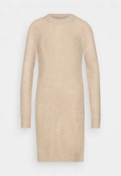 Rabatt ⌛ Even&Odd Damen Strickkleid - Tan ✨ -SchuheKonig Geschaft 103e546599ae45b5af9e33cf5dabf729