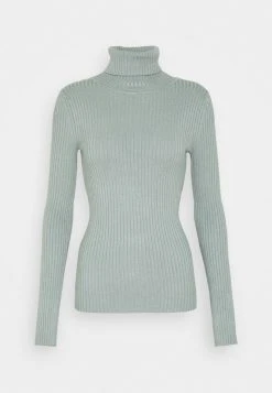 Billig 👏 Even&Odd Damen BASIC TURTLE NECK - Strickpullover - Light Green 🎁 -SchuheKonig Geschaft 10d196e5c5264503b545cc6d25996840