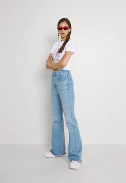 Schlussverkauf ⭐ Even&Odd T-Shirt Print - White | Damen 👍 -SchuheKonig Geschaft 11ad4308bc2048779404488f3b5d94af