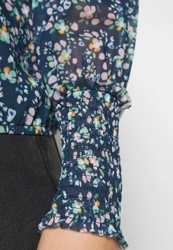 Besorgen ✨ Even&Odd Damen PRINTED BLOUSE - Bluse - Blue 🥰 -SchuheKonig Geschaft 13e9d27513d74342871303acd3edec38