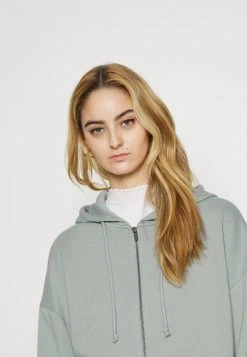 Blitzangebot 😉 Even&Odd Damen OVERSIZED HOODED ZIP JACKET - Sweatjacke - Light Green ⌛ -SchuheKonig Geschaft 156cb3664e8b40968d3b4bba678b64c1