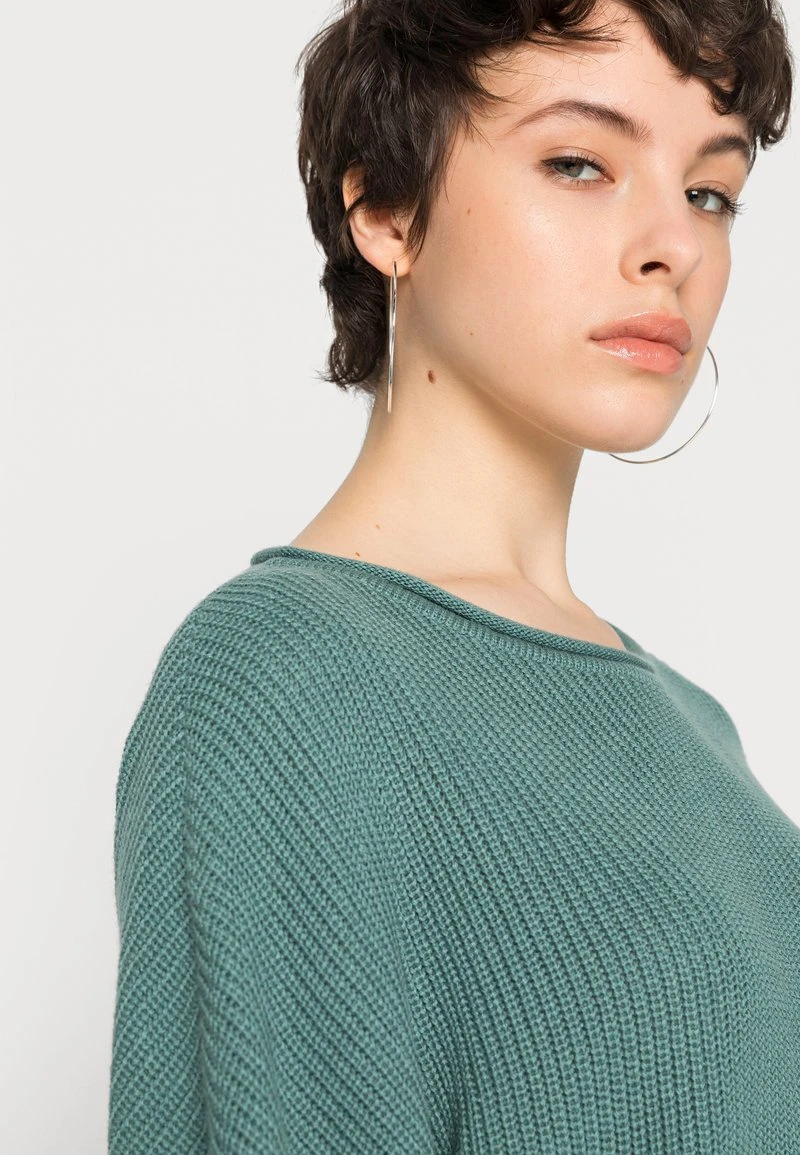 Schlussverkauf 😉 Even&Odd Damen OVERSIZE CROPPED ROLLED EDGE JUMPER - Strickpullover - Green ✔️ 7 Schlussverkauf 😉 Even&Odd Damen OVERSIZE CROPPED ROLLED EDGE JUMPER - Strickpullover - Green ✔️ – Bild 5