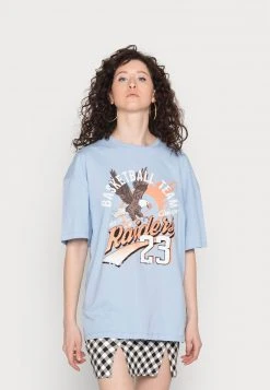 Bester Verkauf 😍 Even&Odd Damen T-Shirt Print - Blue 🧨