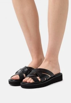 Aktion 🥰 Even&Odd Damen Pantolette Flach - Black 🔥