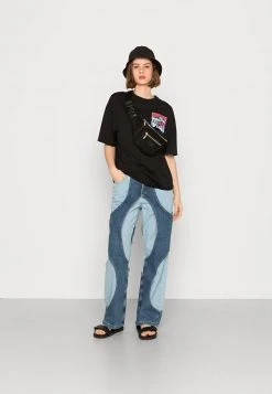 Bestpreis 🛒 Even&Odd Damen T-Shirt Print - Black ❤️ -SchuheKonig Geschaft 18572e29715e43c6b8ac390f4e949c65