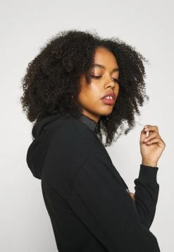 Bestpreis 😀 Even&Odd Damen BASIC HOODIE JACKET WITH POCKETS - Kapuzenpullover - Black 👍 -SchuheKonig Geschaft 1ab1c636516e468895585178d71370bf