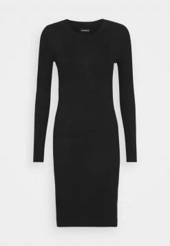 Besorgen ✔️ Even&Odd Damen Knit Mini Wide Rib Basic 🧨 Dress - Etuikleid - Black ✨ -SchuheKonig Geschaft 1bbca2b12e034cee8d93e01c4e0985b9
