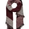 Brandneu 🎁 Even&Odd Damen Schal - Dark Red/black 🛒 -SchuheKonig Geschaft 1d4be69afd384c688af4e520bec440fe