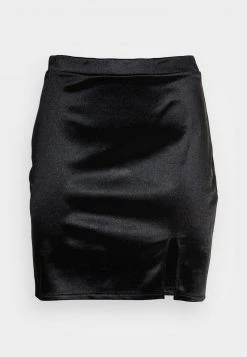Neu ⌛ Even&Odd Damen BODYCON SKIRT WITH SLIT - Minirock - Black 👍 -SchuheKonig Geschaft 1d6f7e097fe2467aad077932b61c1064