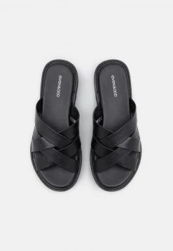 Aktion 🥰 Even&Odd Damen Pantolette Flach - Black 🔥 -SchuheKonig Geschaft 1dd633b6c85b4f91a9c6663dc0cf3e2f