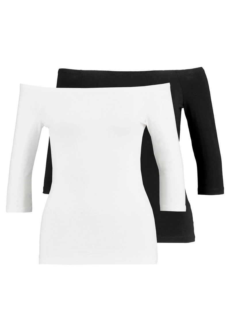Aktion 😍 Even&Odd Damen 2 PACK - Langarmshirt - White/black ✨ 7 Aktion 😍 Even&Odd Damen 2 PACK - Langarmshirt - White/black ✨ – Bild 5