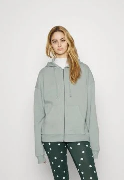 Blitzangebot 😉 Even&Odd Damen OVERSIZED HOODED ZIP JACKET - Sweatjacke - Light Green ⌛
