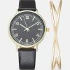 Bestpreis 🔔 Even&Odd Damen SET - Uhr - Black 🥰