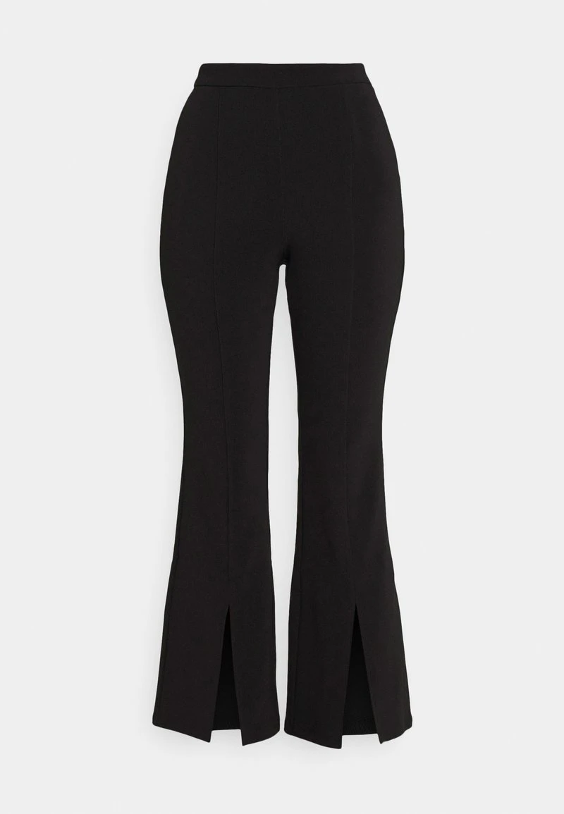 Top 10 🌟 Even&Odd Damen SPLIT FRONT FLARED - Stoffhose - Black ❤️ 6 Top 10 🌟 Even&Odd Damen SPLIT FRONT FLARED - Stoffhose - Black ❤️ – Bild 4
