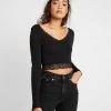 Großhandel 😀 Even&Odd Langarmshirt - Black | Damen 🌟