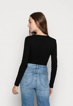 Schlussverkauf ⭐ Even&Odd BODYSUIT BASIC - Langarmshirt - Black | Damen 🔔 -SchuheKonig Geschaft 214c3f710e0c4d9b9a26071e900e8325