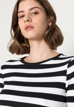 Budget 😀 Even&Odd Damen Langarmshirt - Black/white 🛒 11 Budget 😀 Even&Odd Damen Langarmshirt - Black/white 🛒 -SchuheKonig Geschaft 22115df5cd2240239db804c0700237da