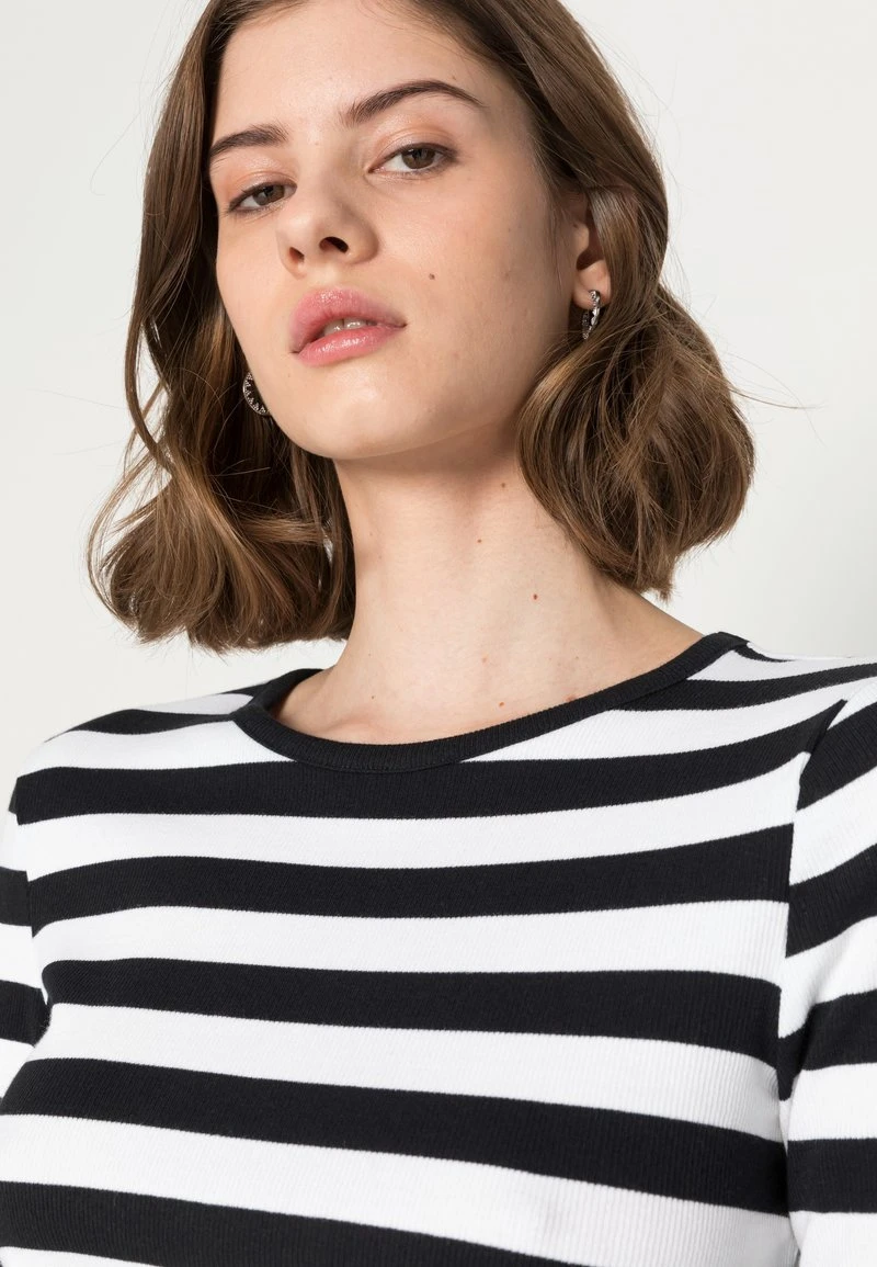 Budget 😀 Even&Odd Damen Langarmshirt - Black/white 🛒 7 Budget 😀 Even&Odd Damen Langarmshirt - Black/white 🛒 – Bild 5