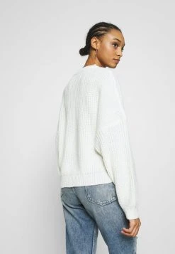 Coupon ⌛ Even&Odd Damen OVERSIZED JUMPER - Strickpullover - White ✔️ -SchuheKonig Geschaft 245c1d72e7f94cf9abbaf7bcce9a4558