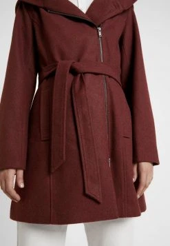 Besorgen 😉 Even&Odd Damen Klassischer Mantel - Bordeaux ❤️ -SchuheKonig Geschaft 247c2086b52f4186ac8598ed820fcac2