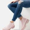 Auslauf 🔥 Even&Odd Damen Plateaustiefelette - Light Pink 🔥