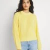 Rabatt 🛒 Even&Odd VOLUME SLEEVE JUMPER - Strickpullover - Light Yellow | Damen ⭐ -SchuheKonig Geschaft 255fb8aa11ba4481a605247772f6d93a