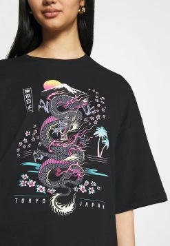 Besorgen ⌛ Even&Odd Damen T-Shirt Print - Black ✔️ -SchuheKonig Geschaft 25c22403e9004d9ea68516ce25e73161