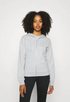 Beste Bewertungen von 🌟 Even&Odd Damen BASIC HOODIE JACKET WITH POCKETS - Kapuzenpullover - Mottled Light Grey ⭐