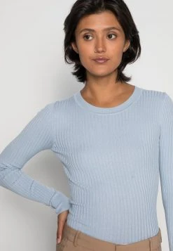 Angebote ⭐ Even&Odd Damen Strickpullover - Mottled Light Blue 🥰 -SchuheKonig Geschaft 26c6a173b0f640f2a9845e50c18a24e8