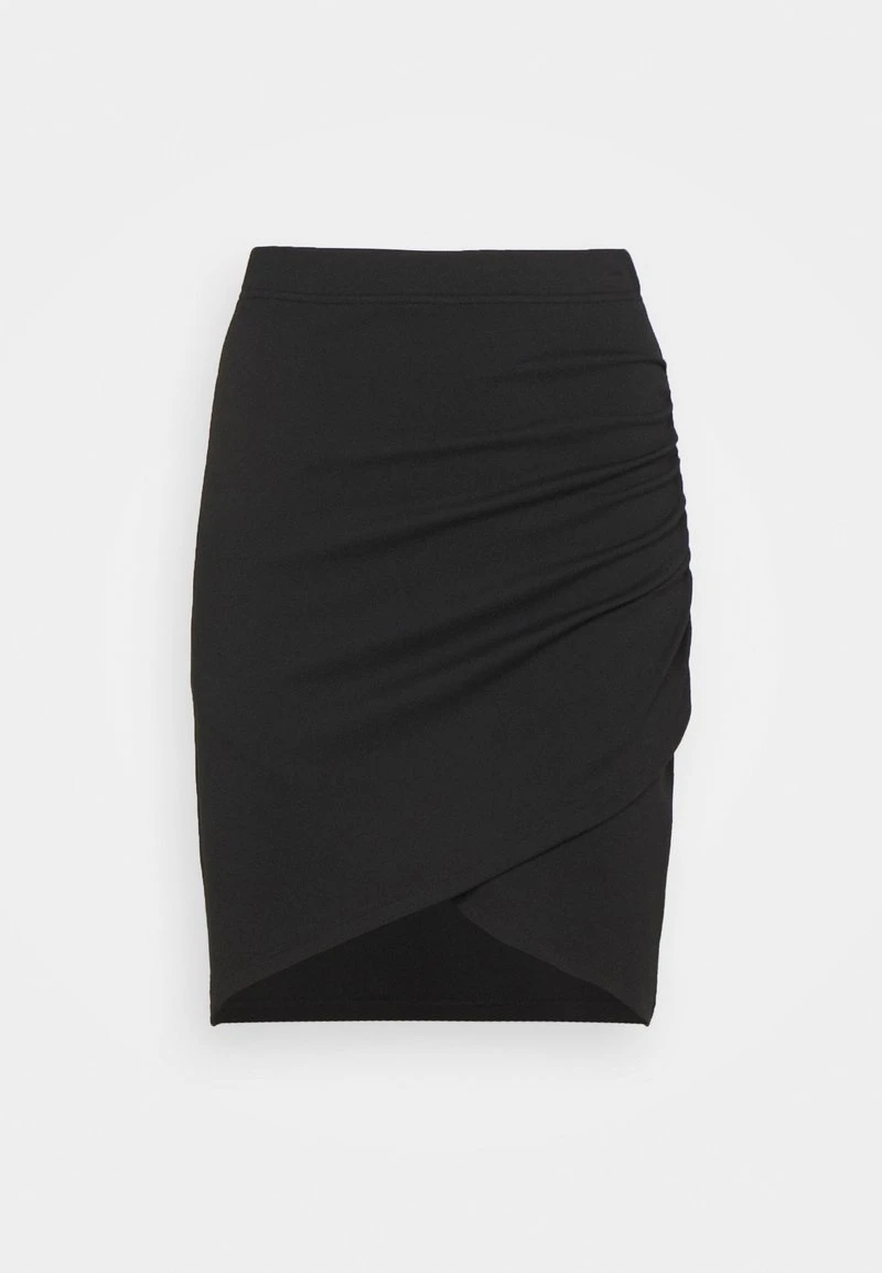 Blitzangebot ✔️ Even&Odd Damen Asymetric Overlap Wrap Mini High Waisted Skirt - Bleistiftrock - Black 😉 7 Blitzangebot ✔️ Even&Odd Damen Asymetric Overlap Wrap Mini High Waisted Skirt - Bleistiftrock - Black 😉 – Bild 5