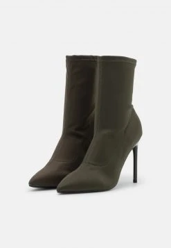 Coupon 👏 Even&Odd Damen Stiefelette - Khaki 🎁 -SchuheKonig Geschaft 27311e52a0e44770a71027ed793db56f