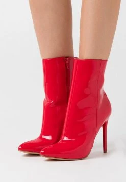 Budget ✨ Even&Odd Damen High Heel Stiefelette - Red 😀