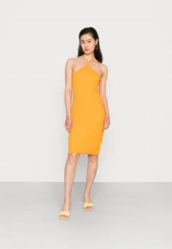 Coupon 😍 Even&Odd Jerseykleid - Dark Yellow | Damen ❤️