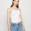 Auslauf ✨ Even&Odd Damen Top - White 🎁