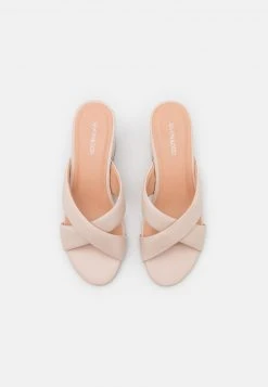 Bester Verkauf ✔️ Even&Odd Damen Pantolette Hoch - Nude 🔥 -SchuheKonig Geschaft 301a083694444c78b6f412d298f8b24f