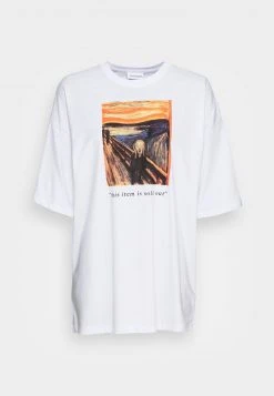 Angebote 🎁 Even&Odd Damen T-Shirt Print - White ❤️ -SchuheKonig Geschaft 3078eb80c9ad4d7fb25cf5a3839a2db4